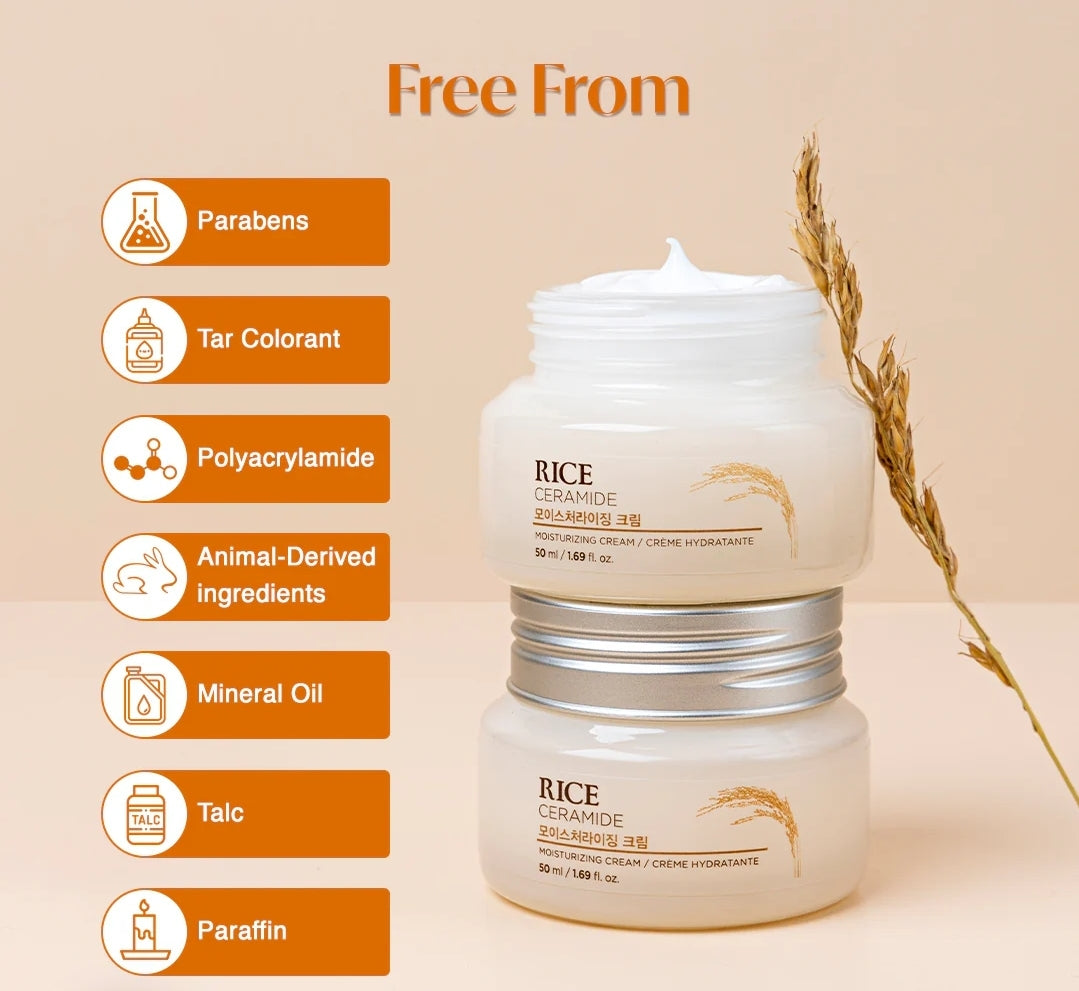 [THE FACE SHOP] Rice & Ceramide Moisturizing Cream